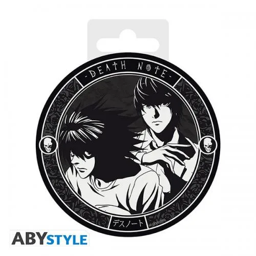 Death Note Sottobicchiere Ceramica: L & Light 10cm