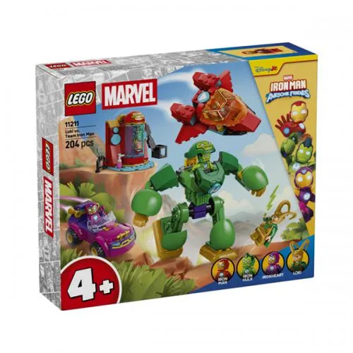 11211 LEGO Super Heroes Marvel Loki vs Team Iron Man