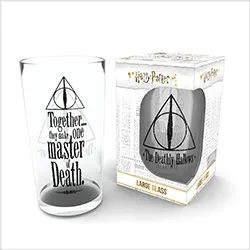 Bicchiere Large 400ml Harry Potter : Deathly Hallows