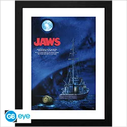 Framed Print JAWS : Illusion