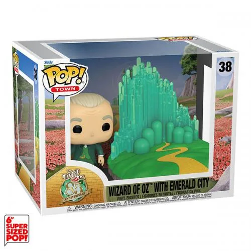 Funko POP! The Wizard of OZ 85Th: Emerald w/Wizard (38) DLX