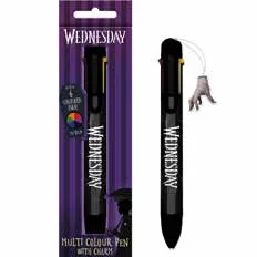 Wednesday Pen Multicolor 6 in 1: Wednesday