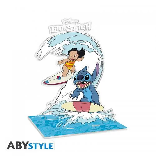Disney Acryl: Diorama Lilo & Stitch 16cm
