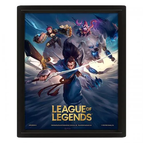 League of Legends Framed 3D Lenticular: LOL