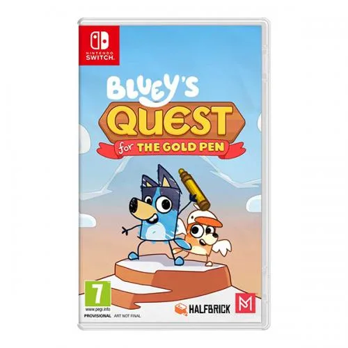 Bluey's Quest for the Gold Pen