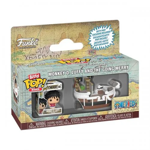 Funko Bitty POP! One Piece: Monkey D.Luffy w/Going Merry