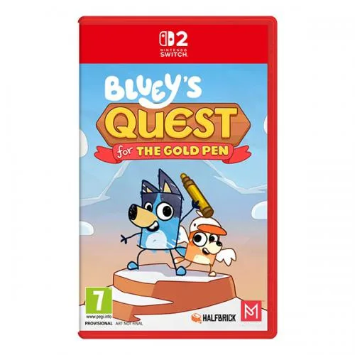 Bluey's Quest for the Gold Pen