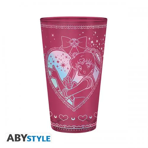 Sailor Moon Premium Large Glass 400ml: Moonlight Magic Box