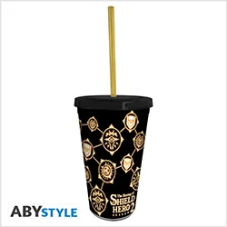 The Shield Hero - Tumbler with straw 470ml: Symbols