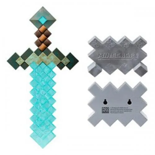 Minecraft Replica Diamond Sword Collector 50cm