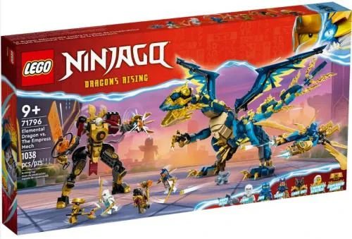 71796 LEGO Ninjago Dragone Elementare vs Mech Imperatrice