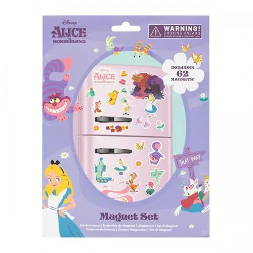 Disney Set 3 Calamite Fustellate: Alice nel Paese Meraviglie