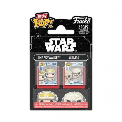 Funko Bitty POP! Star Wars: Luke Skywalker & Wampa 2PK