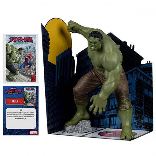 Marvel Studios Coll. WV1 Spider-Man BND Savage Hulk 28cm