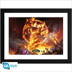 World of Warcraft Framed Print Ragnaros (30x40)