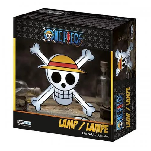One Piece Lampada: Skull 21cm
