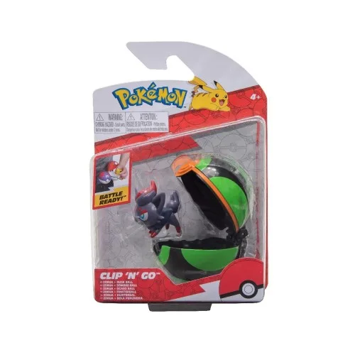 Pokemon Clip 'n' Go Zorua + Dusk Ball