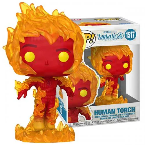 Funko POP! Fantastic Four: Human Torch (1517)