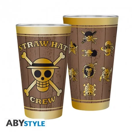 Bicchiere One Piece : Skulls - 400ml