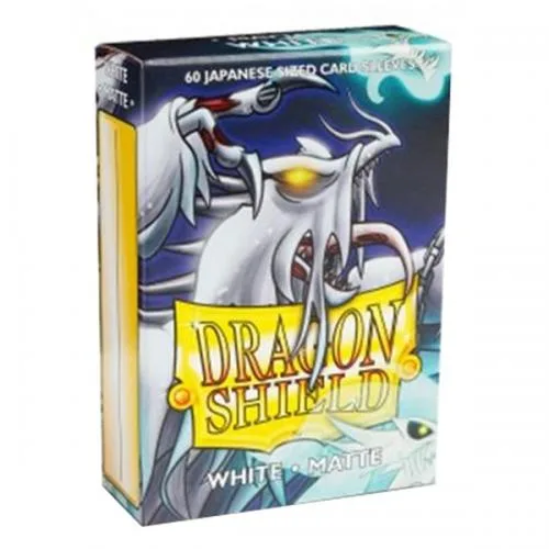 11105 60 Bustine JP Matte White Dragon Shield