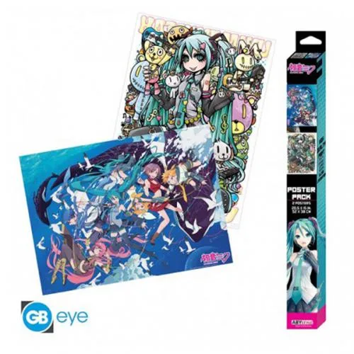 Hatsune Miku Set 2 Chibi Posters: Series 2 (52x38)