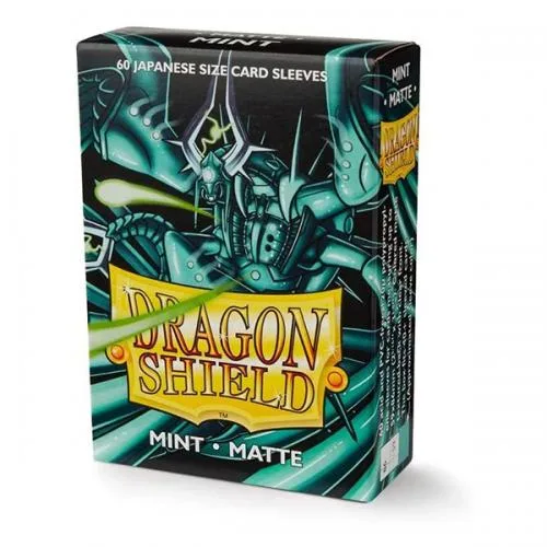 11125 60 Bustine JP Matte Mint Dragon Shield