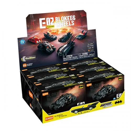 Blokees Blind Box 6pz Wheels Batman E02