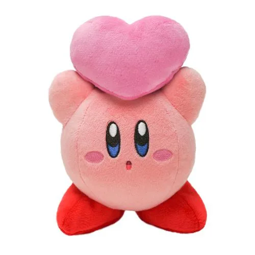Nintendo Peluche Kirby: Kirby w/Heart 16cm