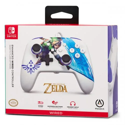 Pro Controller Wired Master Sword Attack PowerA