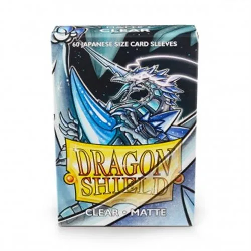 11101 60 Bustine JP Matte Clear Dragon Shield