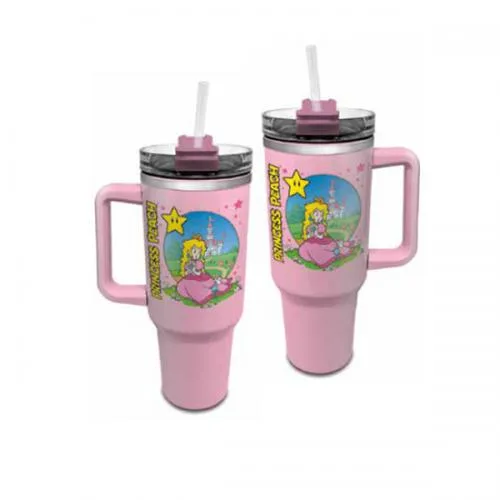Super Mario: Peach 40oz Quart Cup