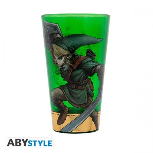 The Legend of Zelda Premium Large Glass 400ml: Link