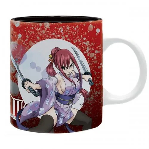 Fairy Tail Tazza 320ml Subli: Erza & Jellal
