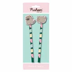 Pusheen Pen Set con Gomma 2Pz: Pusheen
