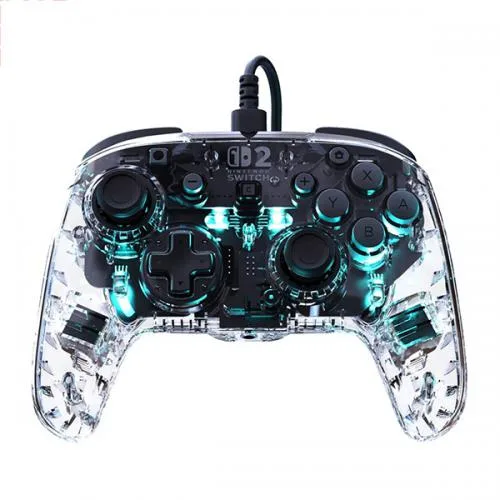 Pro Controller Afterglow Wave Wired Clear