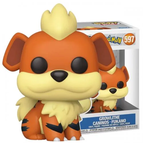Funko POP! Pokemon: Growlithe Caninos Fukano (597)