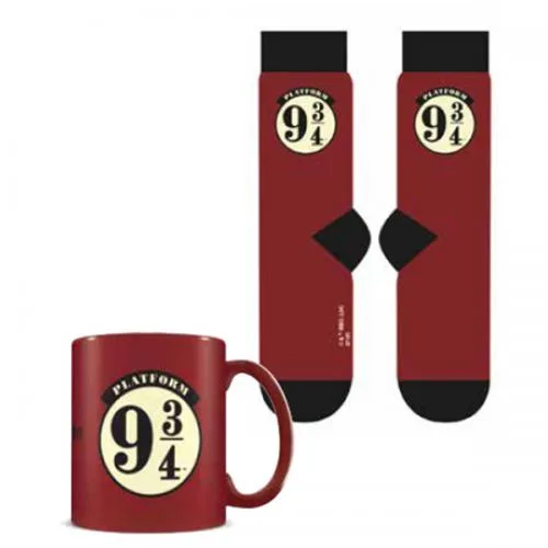 Harry Potter Mug & Sock Set: Platform 9 e 3/4