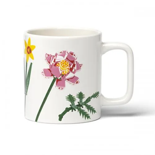 LEGO Mug Spring Flower: White 001