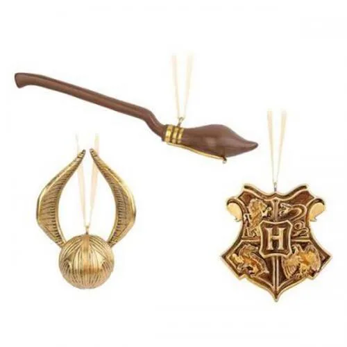 Harry Potter Set 3 Decorazioni di Natale: Group