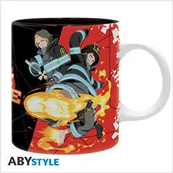 Fire Force Tazza 320ml Subli: Company 7 & 8