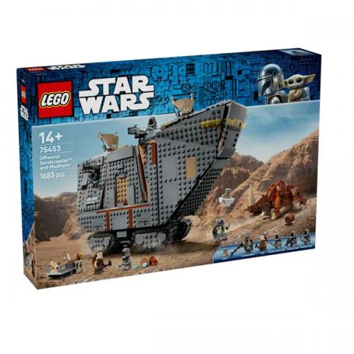 75453 LEGO Star Wars Sandcrawler e Mudhorn Offworld