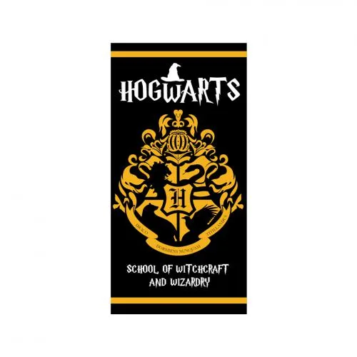 Harry Potter Telo Mare Microfibra Hogwarts (140x70)