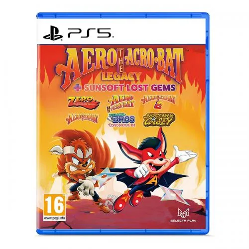 Aero The Acro-Bat Legacy + Sunsoft Lost Gems