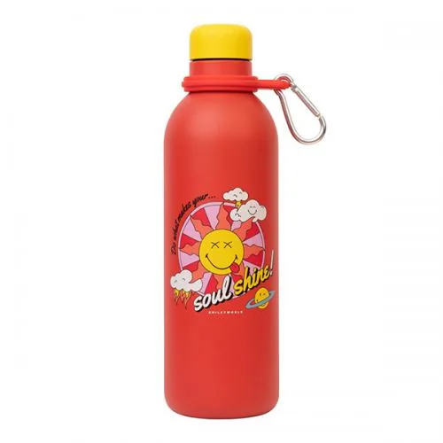 Smiley Quirky comics Soul Shine Bottiglia ECO Termica 500ml