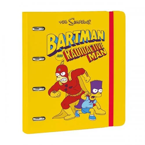 The Simpsons Raccoglitore a 4 Anelli
