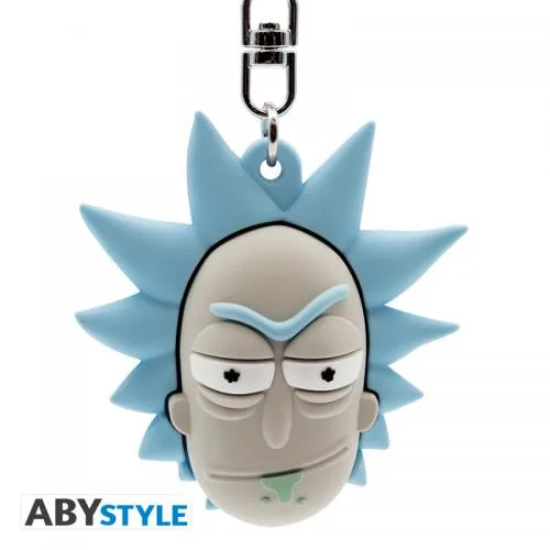 Rick and Morty Portachiavi 3D: Rick Sanchez 5cm
