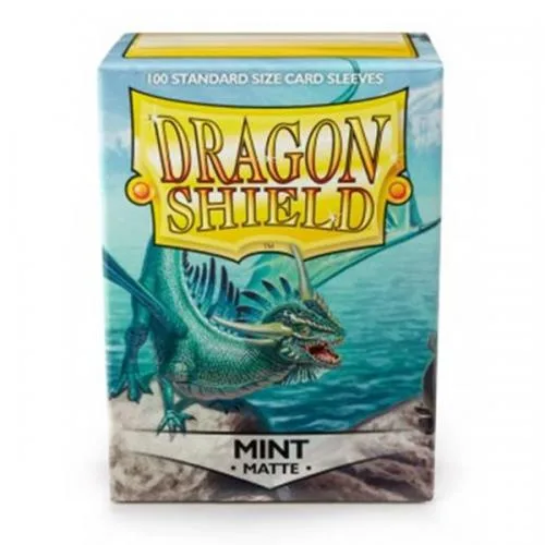11025 100 Bustine Standard Matte Mint Dragon Shield