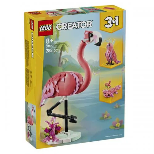 31170 LEGO Creator Animali Selvatici Fenicottero Rosa