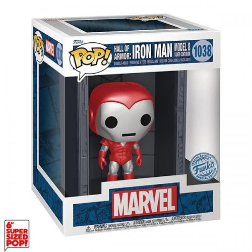 Funko POP! Hall of Armor: Iron Man Model 8 (1038) EXM DLX