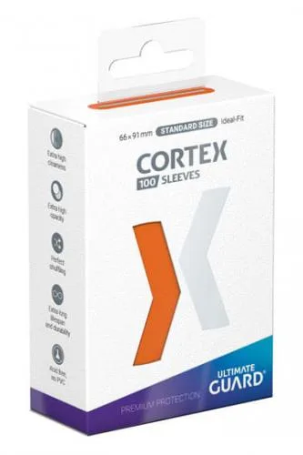 Ultimate Guard Cortex Sleeves Standard Size Orange 100pz